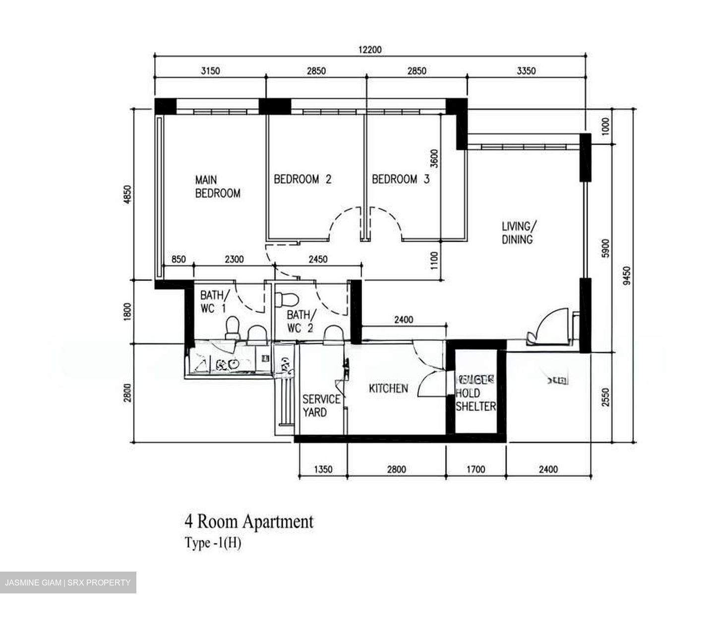 Blk 120C Eastwave @ Canberra (Sembawang), HDB 4 Rooms #583077521